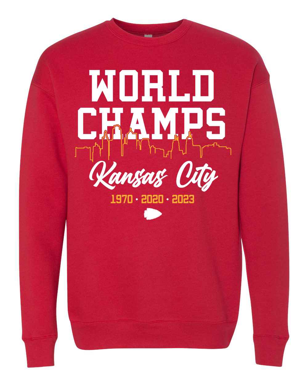 BELLA+CANVAS Kansas City Sweatshirt Medium / Crewneck Sweatshirt